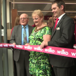 Cutting the ribbon Beeston wilkos
