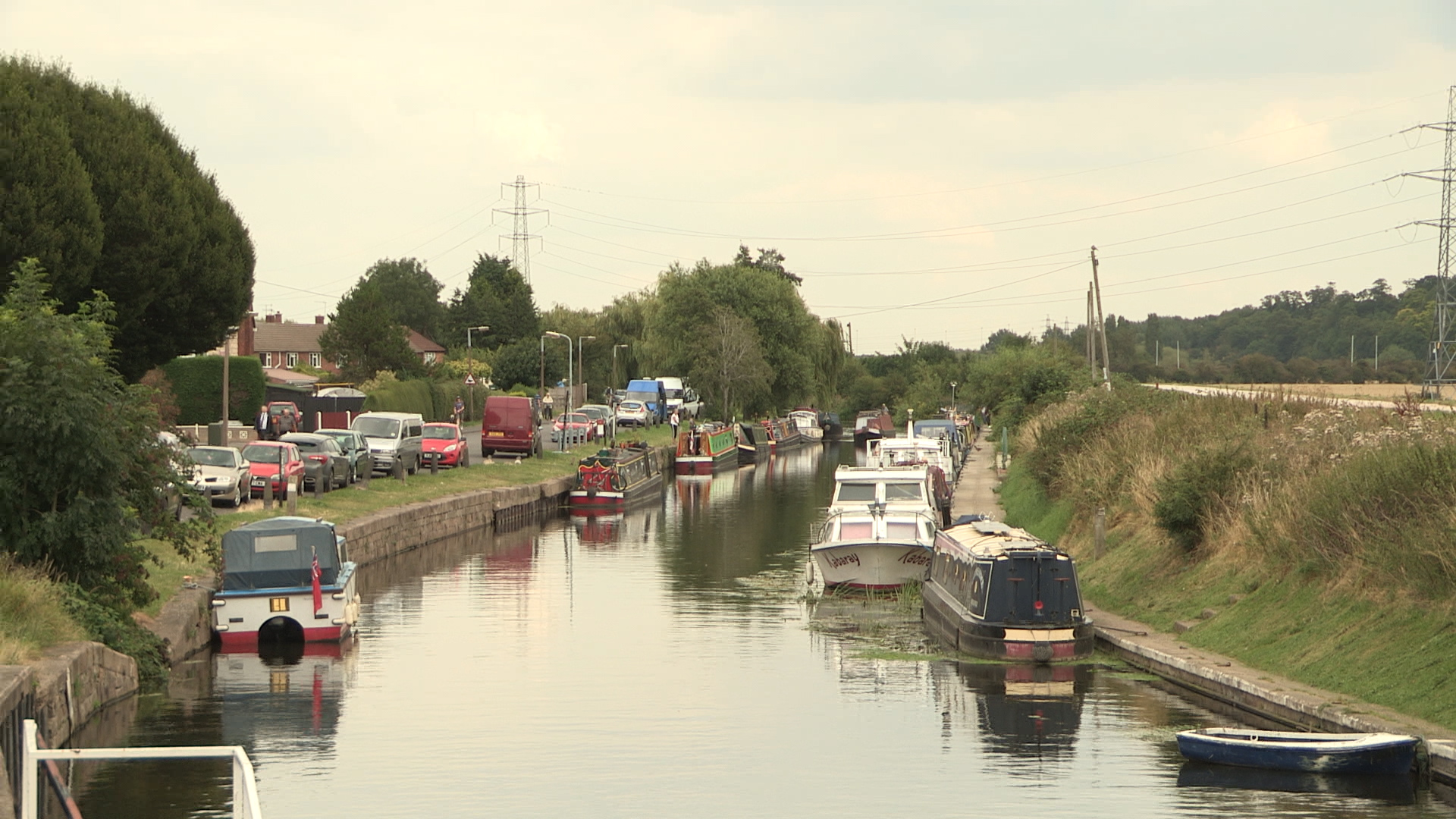 Beeston canal boats Notts TV News The heart of Nottingham news