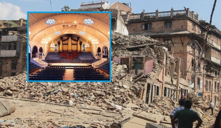 albert-hall-nottingham-nepal-earthquake