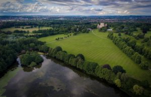 wollaton,hall,sky,drone,aerial,photography