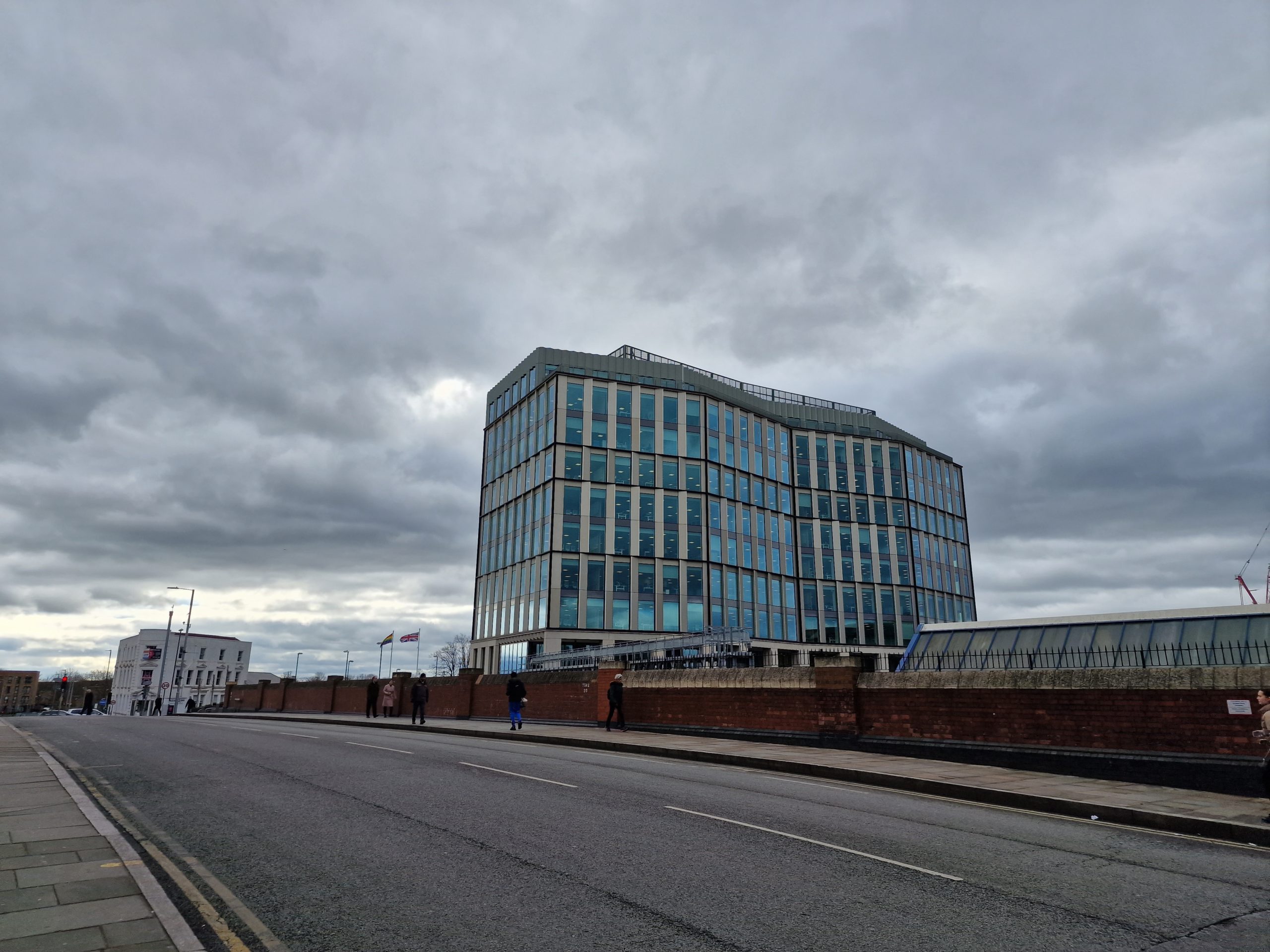 Unity Square's first tower, the second will be built to the right