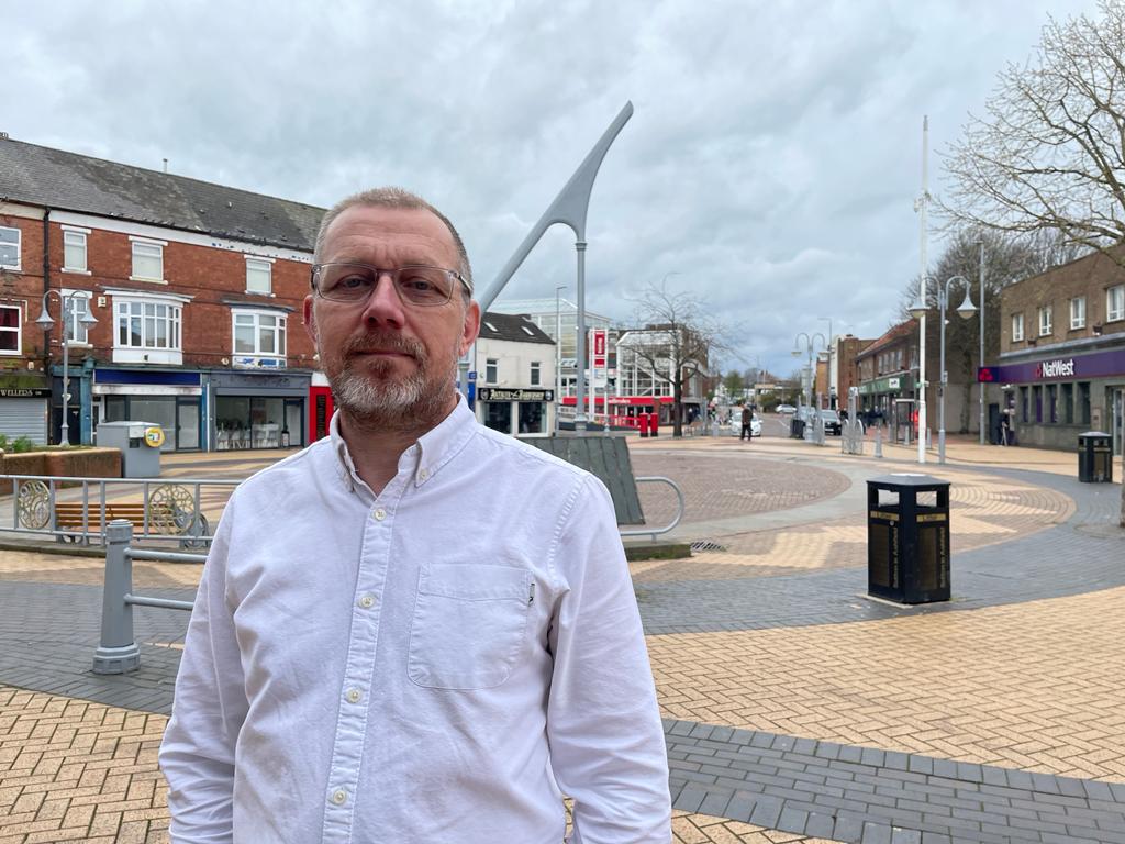 John Curtis, 53, issued a message to council candidates in Ashfield