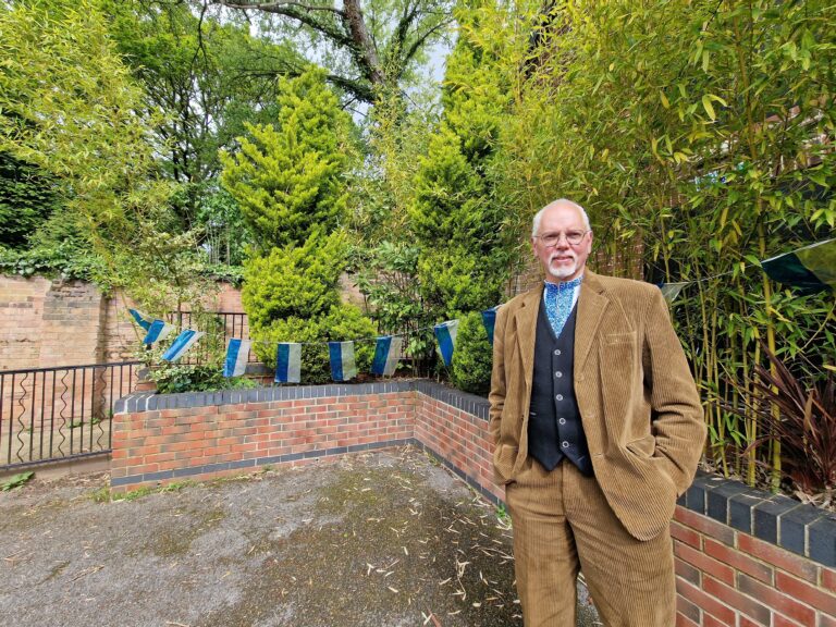 Petro Tyminskyj, a committee member at the Ukrainian Cultural Centre in Nottingham