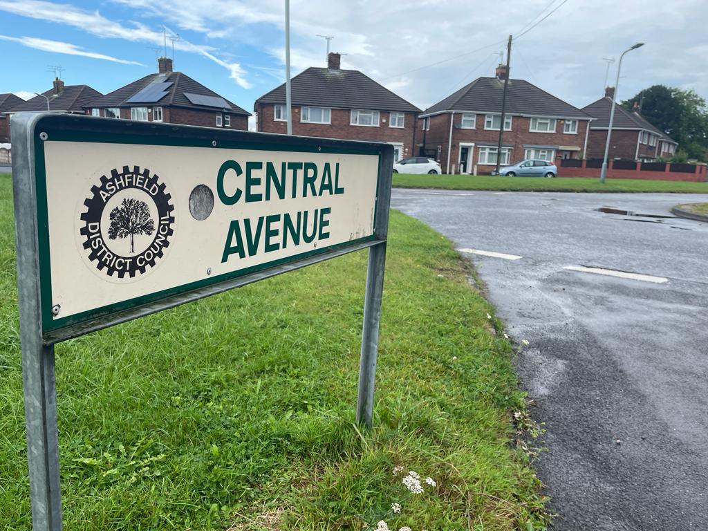 Central Avenue in KirkbyinAshfield, where the new development will be
