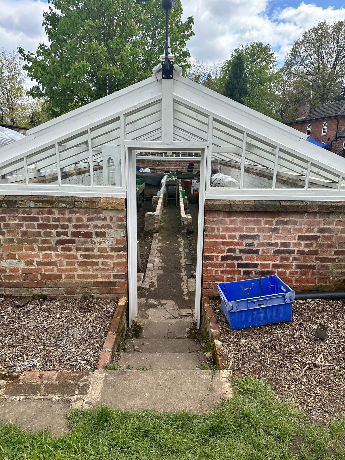 The restored cucumber house (Steve Battlemuch)