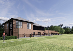 Another visual of the refurbished sports zone