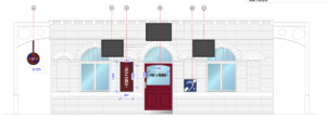 A proposed visual of how the exterior could look